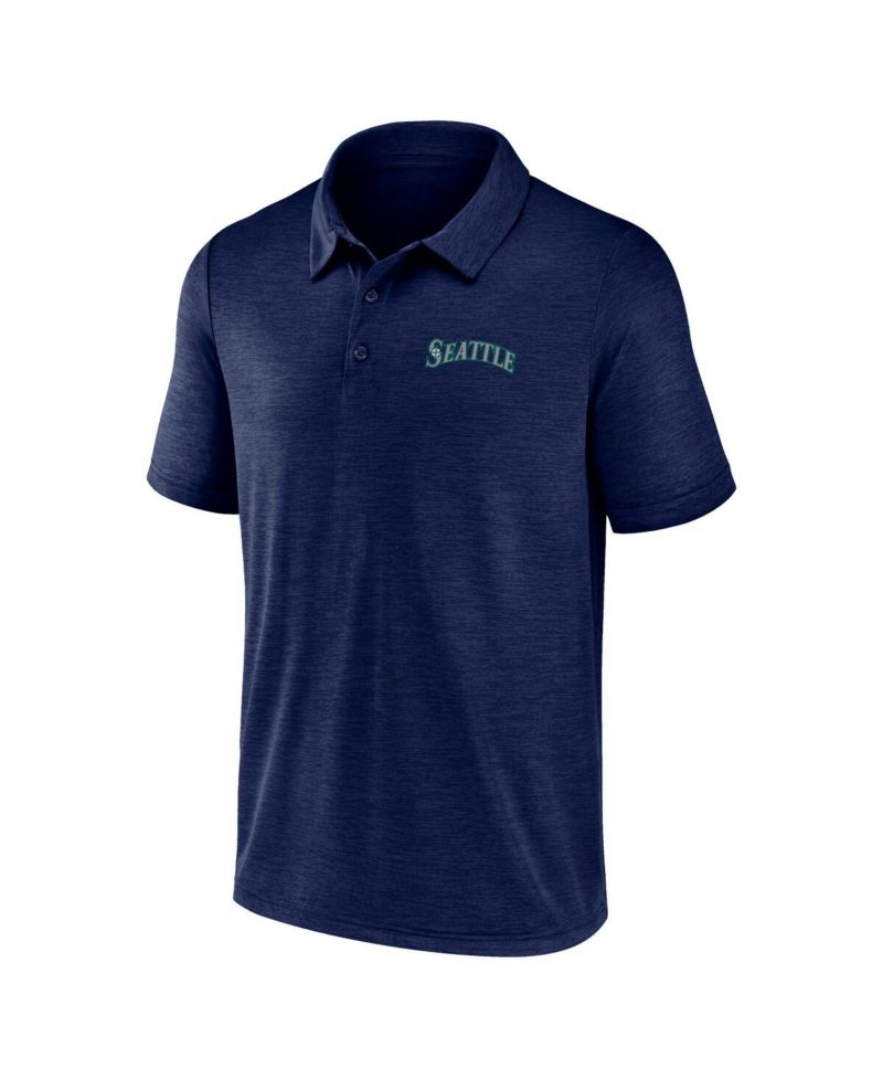 Men's Navy Seattle Mariners Unstoppable Polo Shirt