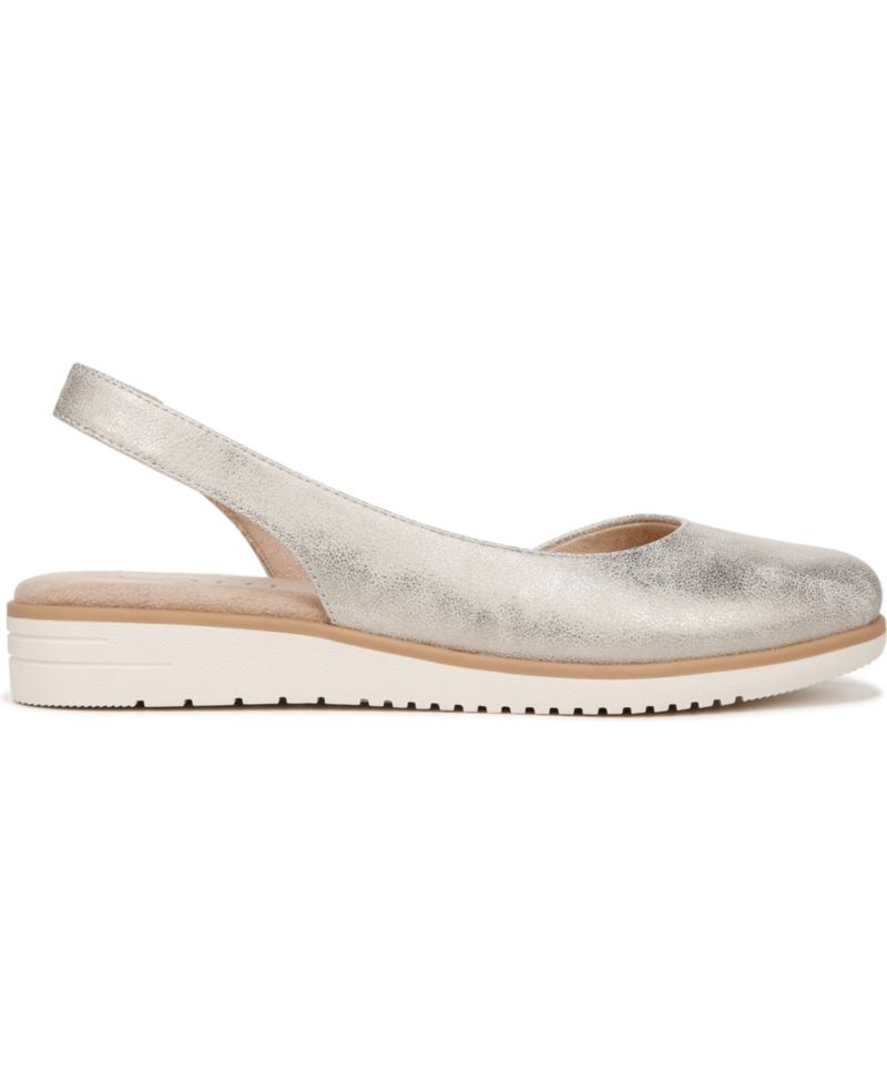 Women's Idea-Dorsay Slingback Flats