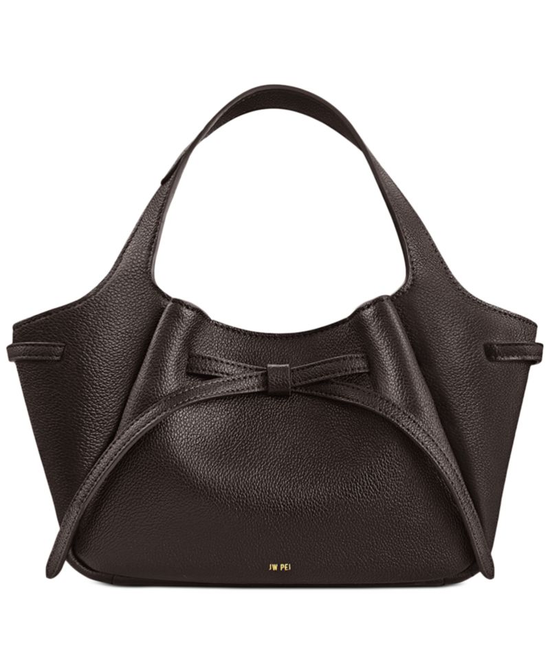 Mabel Soft Bow Small Magnetic Tote Handbag