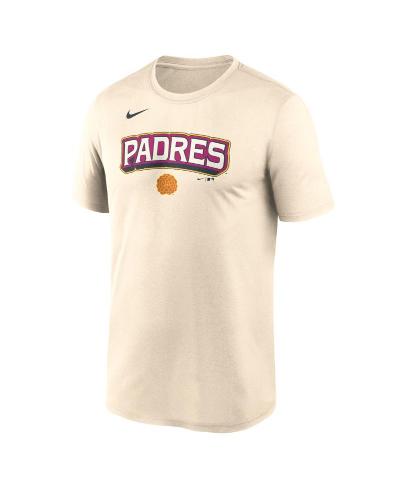 Men's Cream San Diego Padres 2026 City Connect Team Phrase Script Dri-FIT T-Shirt