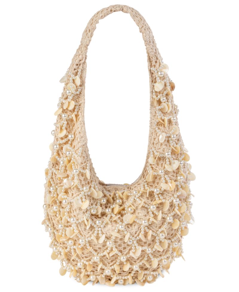 Ariel Knit Medium Hobo Handbag