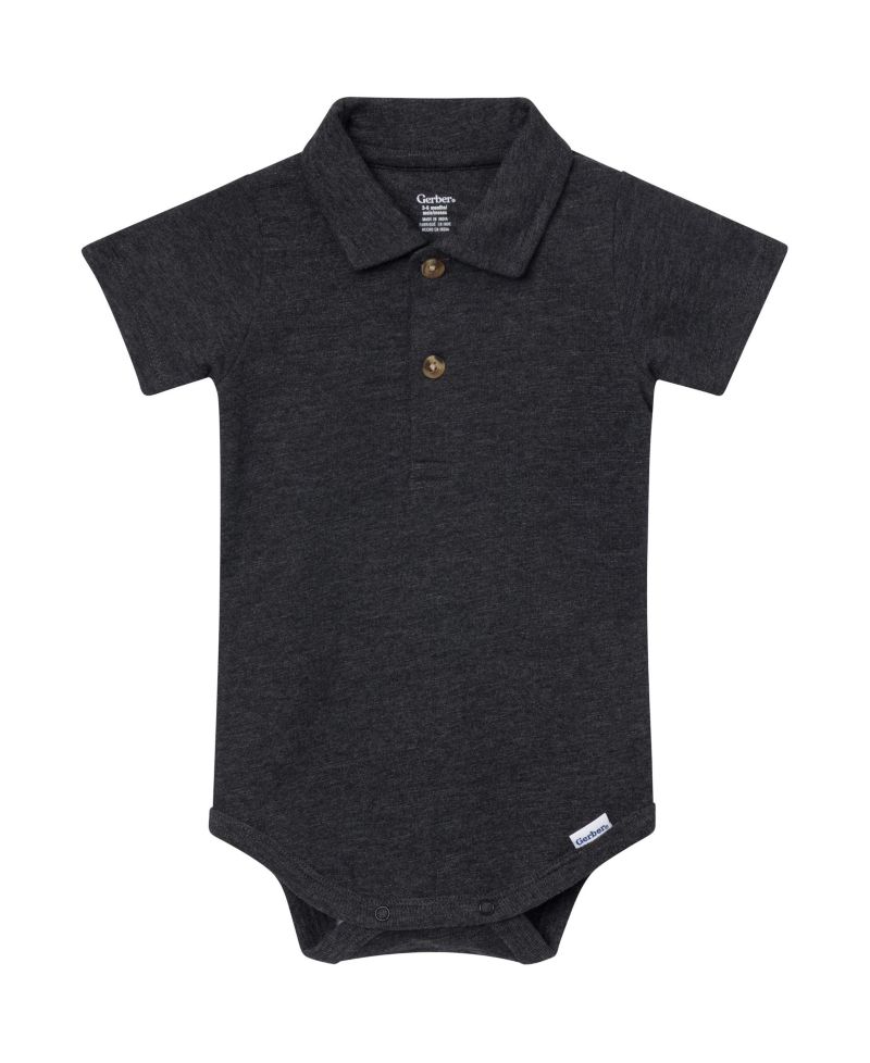 Baby Boys Boys'( New born to 18 M ) Polo Bodysuit
