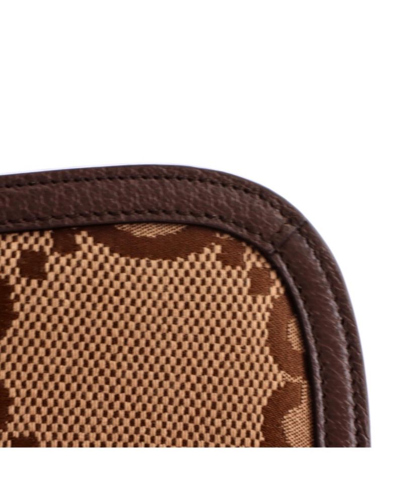 Mini Bamboo 1947 Top Handle Bag Jumbo GG Canvas
