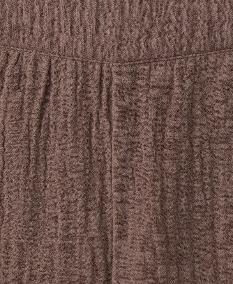 Women's Scalloped Details Cotton Shorts