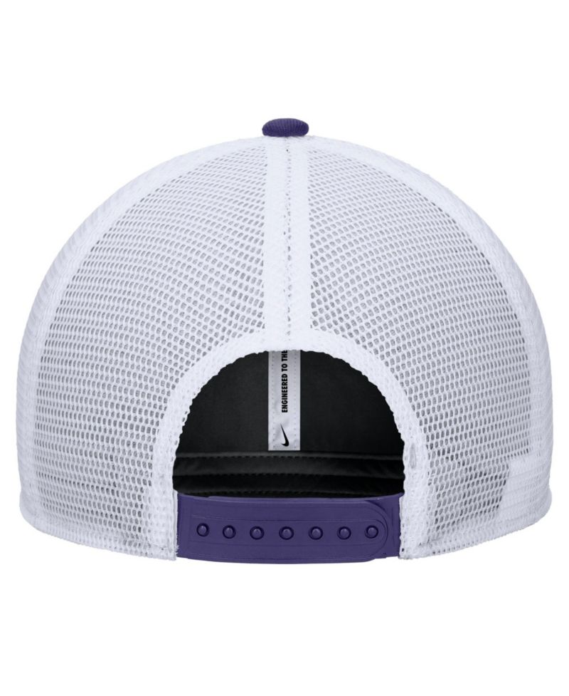Men's Purple Kansas State Wildcats Rise Adjustable Trucker Hat