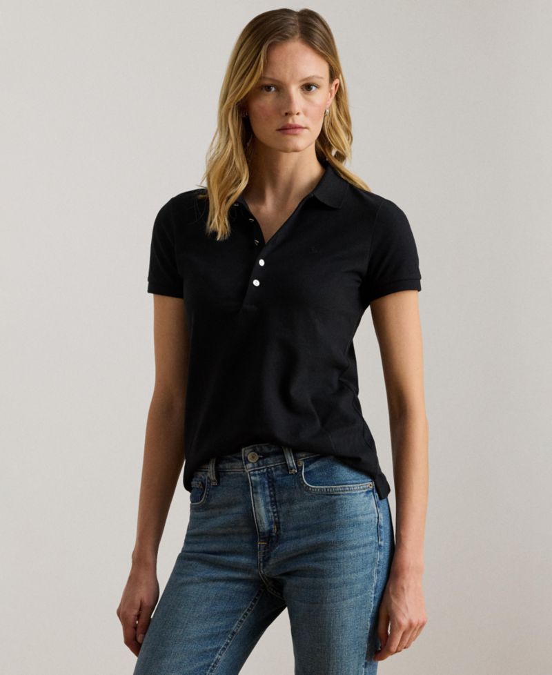 Petite Stretch Polo