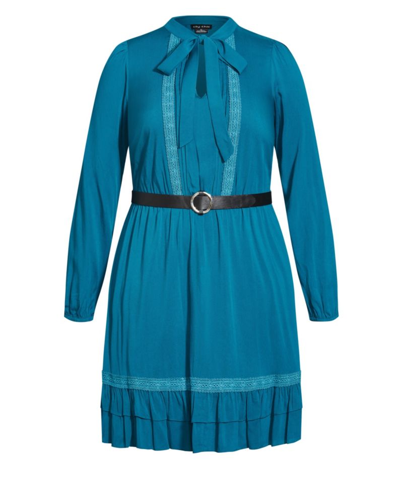 Plus Size Precious Tie Dress