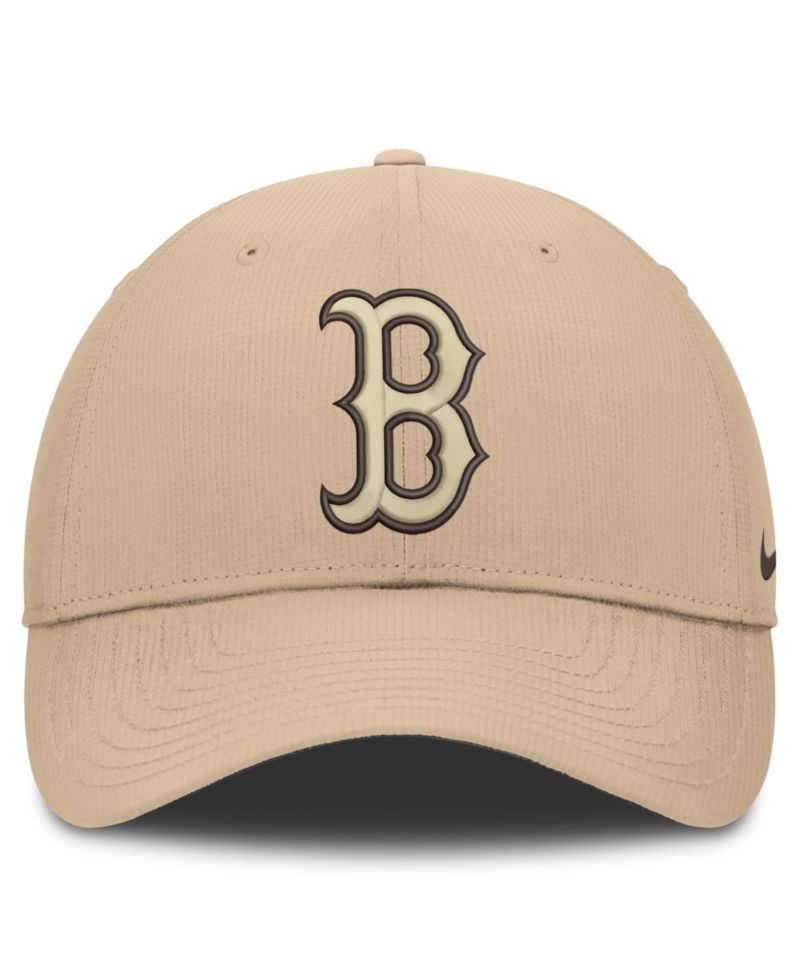 Men's Khaki Boston Red Sox Desert Ripstop Club Adjustable Hat