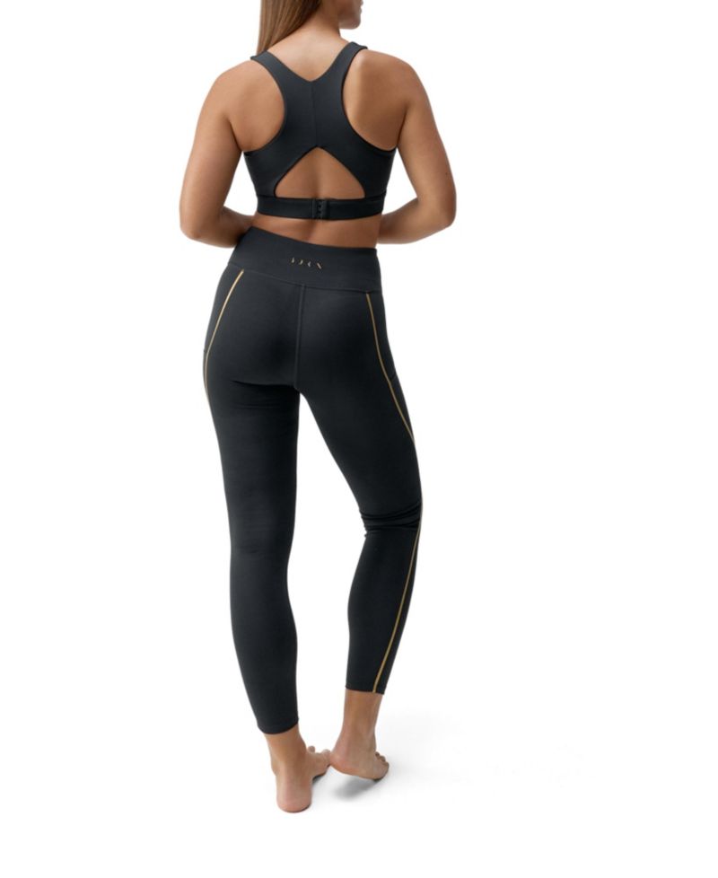 Women's Gold Medium Support Performance Sport Top