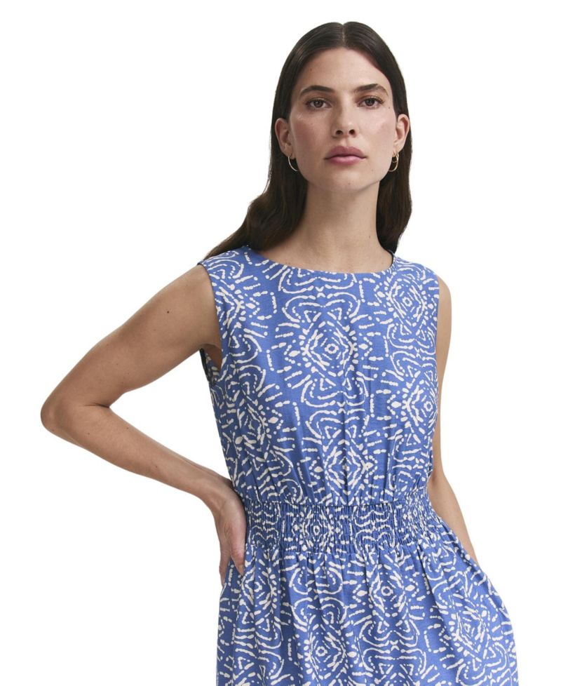 Women's Willow Floral-Print A-Line Sleeveless Midi Dress