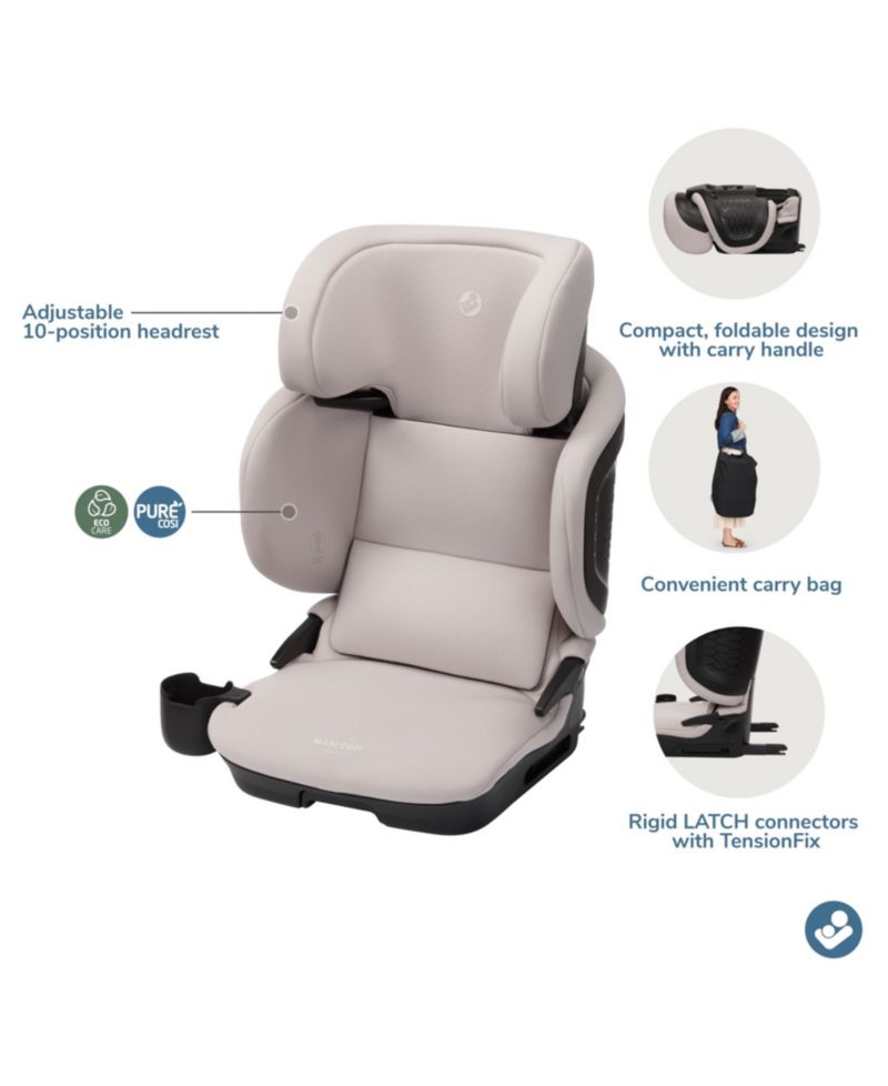 Tanza Baby and Toddler Belt-Positioning Booster Car Seat