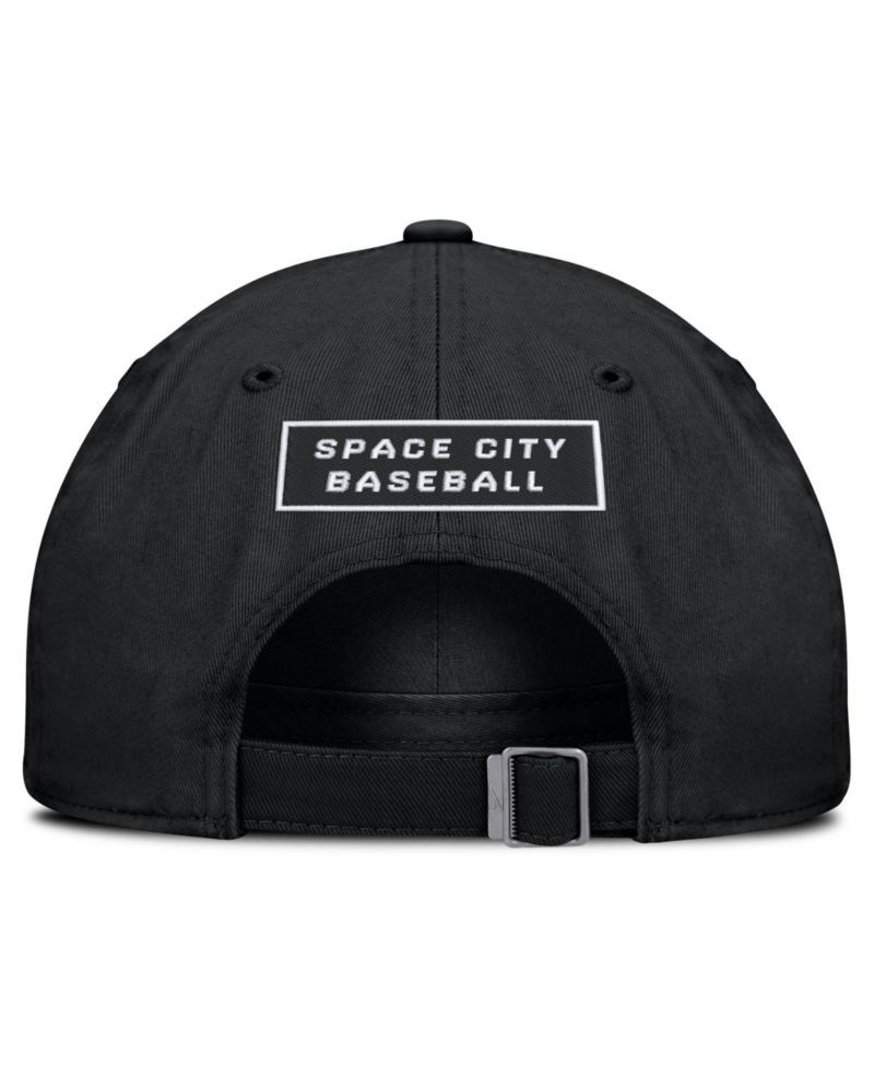 Men's Black Houston Astros Primetime Club Adjustable Hat