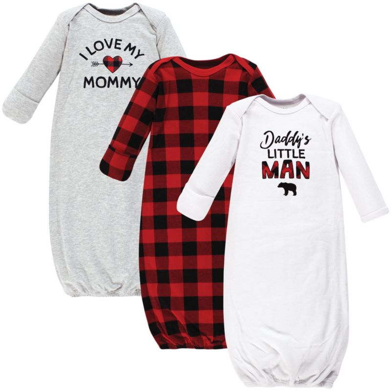 Baby Boys Hudson Super Soft Cotton Gowns