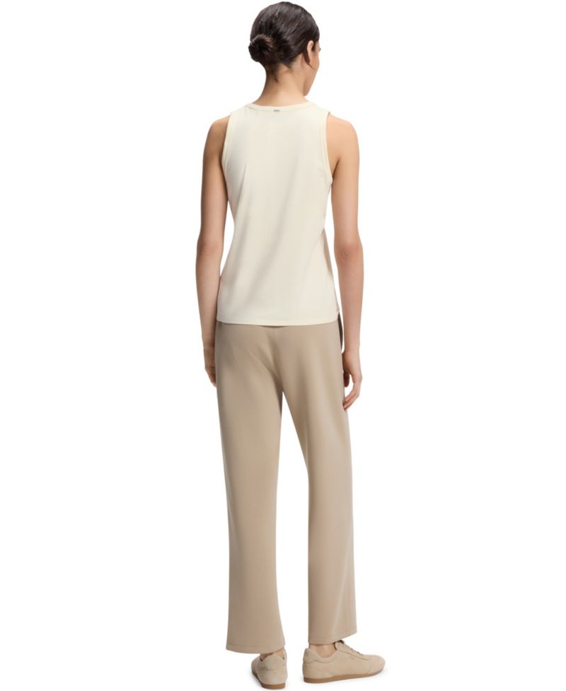 BOSS by Women's Cotton-Modal Slim-Fit Tank Top