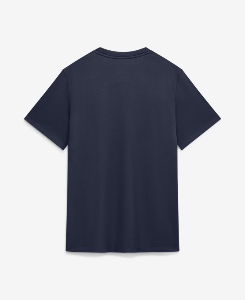 Men's West Virginia Sideline Coach Mesh Paneling T-Shirt