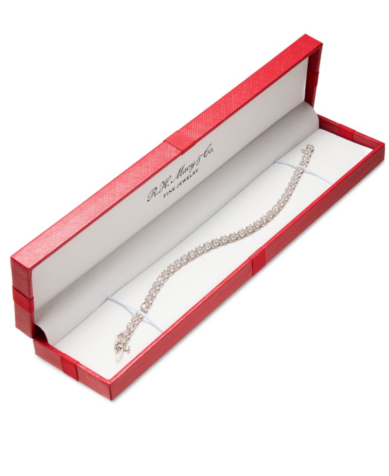 Diamond Bracelet Collection (2-3/4 ct. t.w. - 3-3/4 ct. t.w.) in 14k White or Yellow Gold, 6-1/2" to 9"