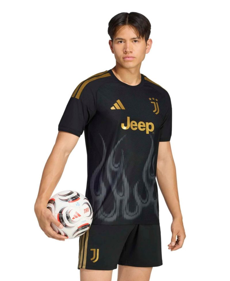 Men's Black Juventus 2026/27 Third On-Field Authentic Jersey