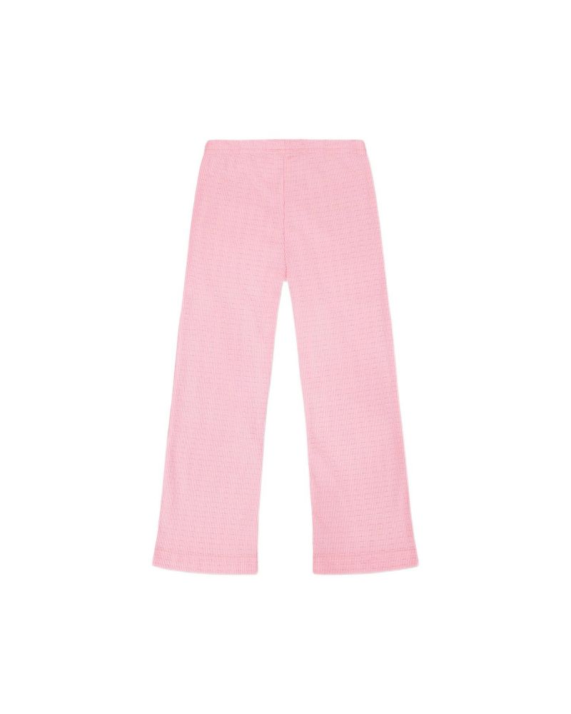 Baby Girls Crinkle Jersey Leggings Pink