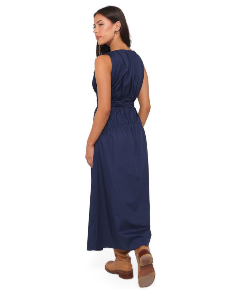 Women's Fern Boat-Neck A-Line Midi Dress