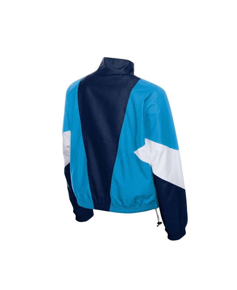 Women's Navy/Light Blue Philadelphia Phillies Leisure City Connect Full-Zip Windbreaker Jacket