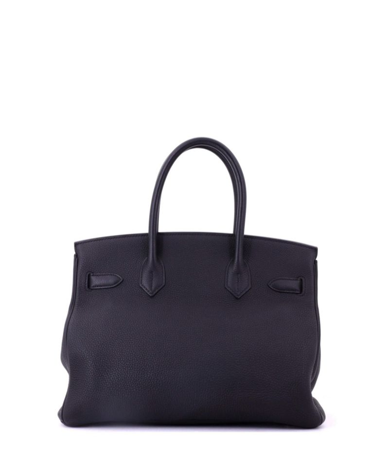 Birkin 30 Handbag Black Togo with Rose Gold Hardware