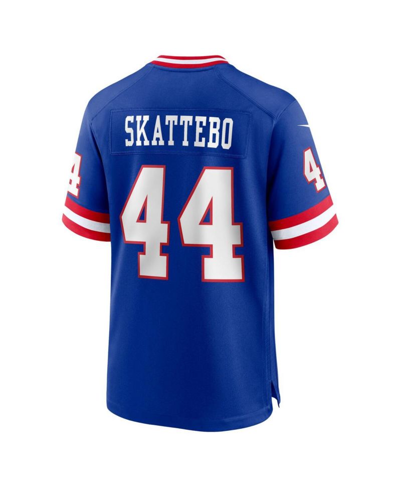 Men's Cam Skattebo Royal New York Giants Alternate 2 Legacy Game Jersey