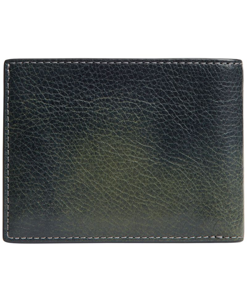 Slim Billfold Two Tone Wallet