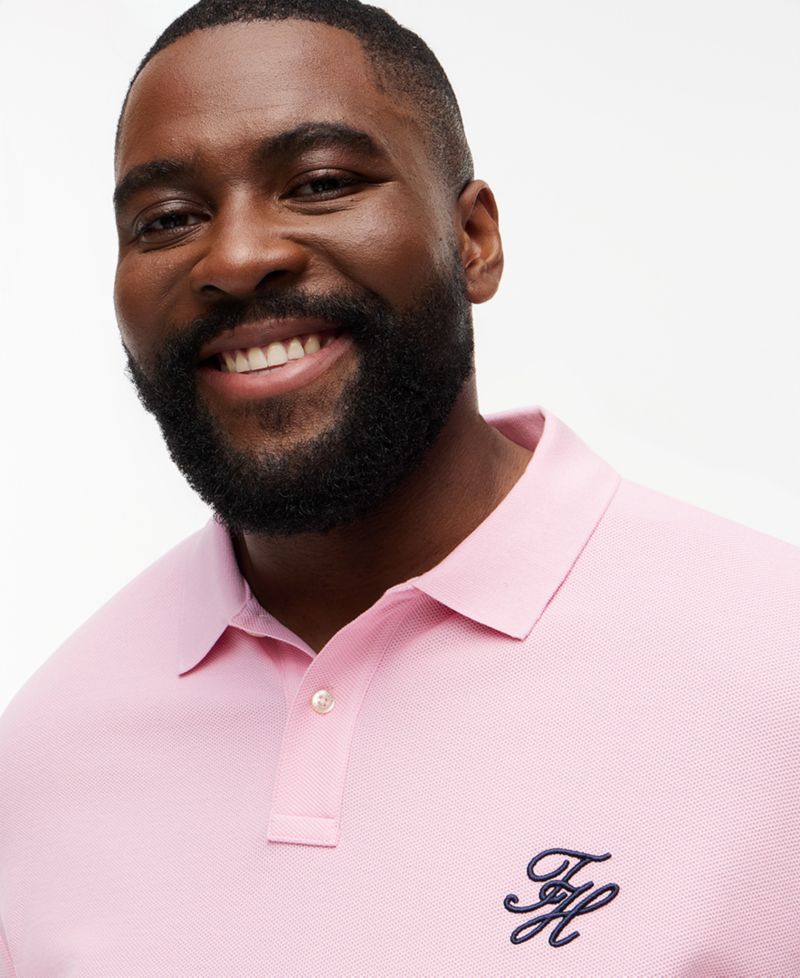 Men's Regular-Fit Script Polo Shirt
