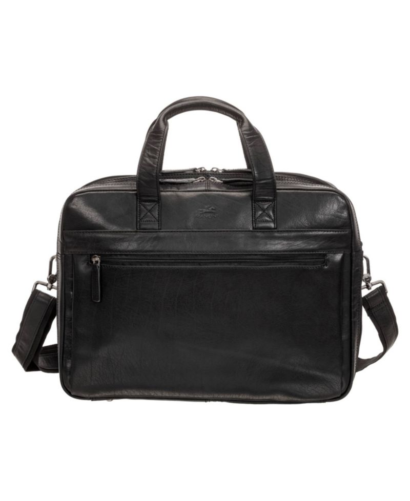 Men's Buffalo Double Compartment Briefcase for 15.6" Laptop and Tablet