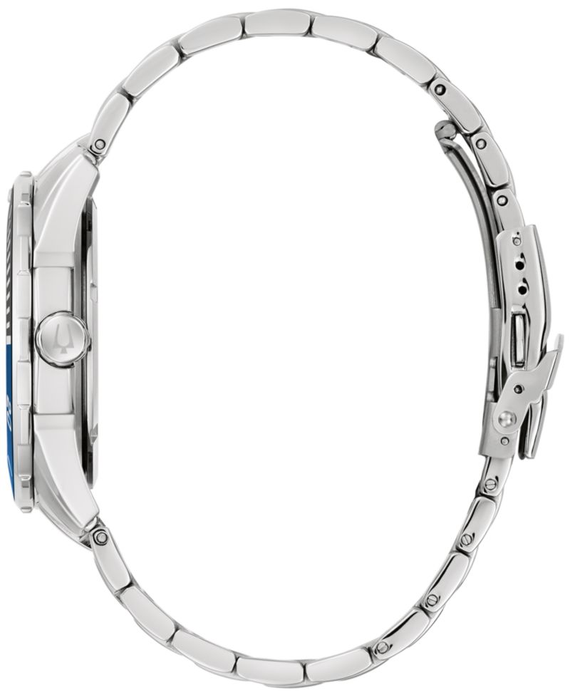Men's Stainless Steel Bracelet Watch 42mm