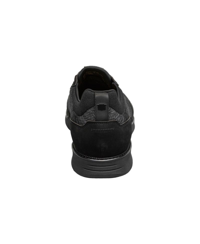 Men's Launch Knit Elastic Lace Slip On Sneaker