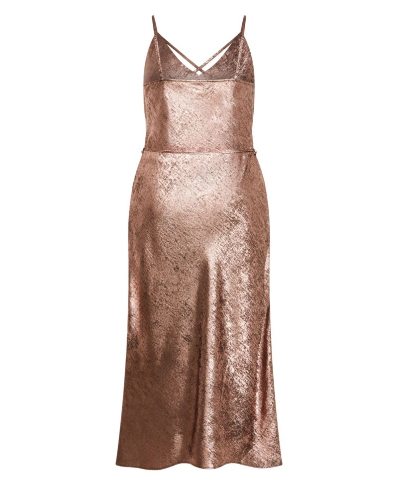 Women's Kaia Metallic Slip Dress