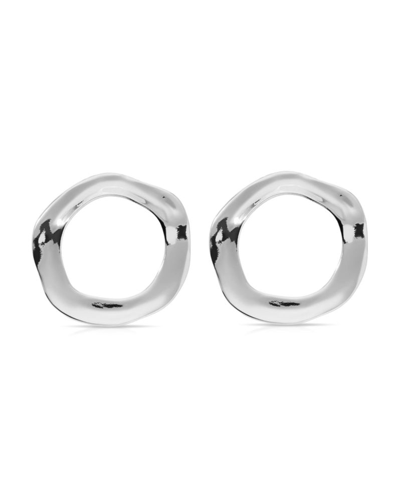 Open Circle Statement Earrings