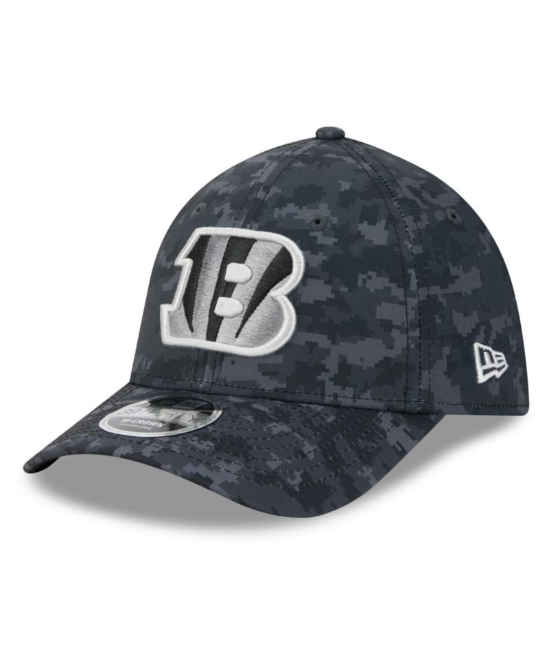 Men's Black Cincinnati Bengals 2026 Salute to Service 39THIRTY Flex Hat