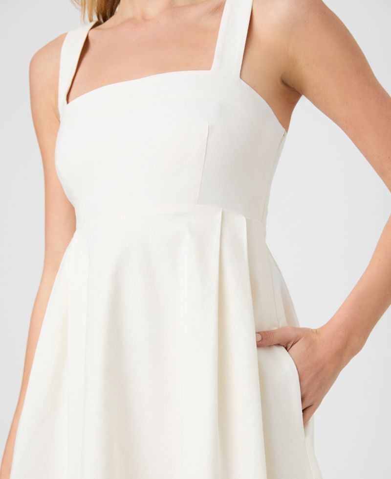 Women's Sleeveless Babydoll Mini Dress