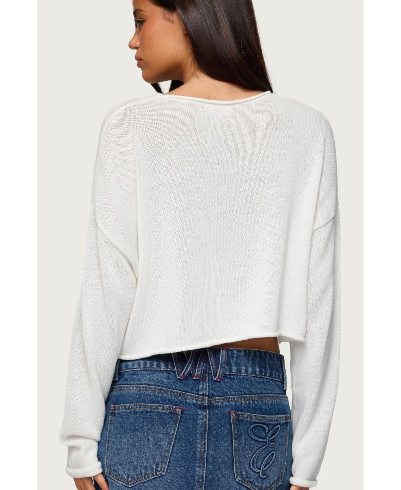 Women's Lobster Babe Oversized Knit Top
