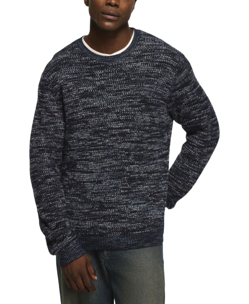 Men's Marled Regular-Fit Crewneck Sweater