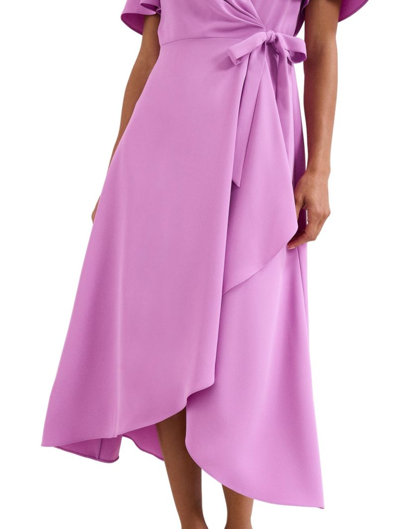 Women's Julissa Short Sleeve Wrap Midi Dress