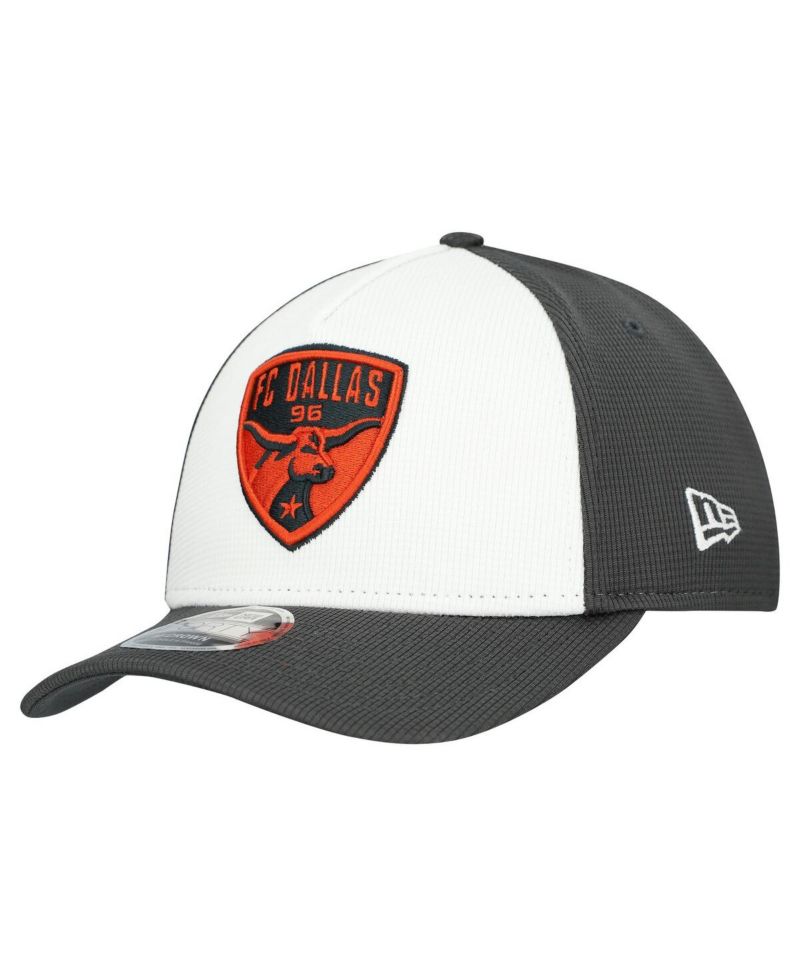 Men's White FC Dallas 2025 Jersey Hook 9FORTY M-Crown Adjustable Hat