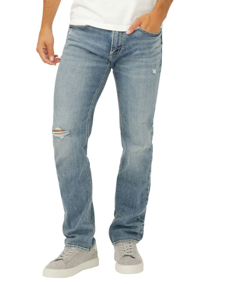 Men's Allan Slim-Fit Straight-Leg Luxe Heritage Jeans