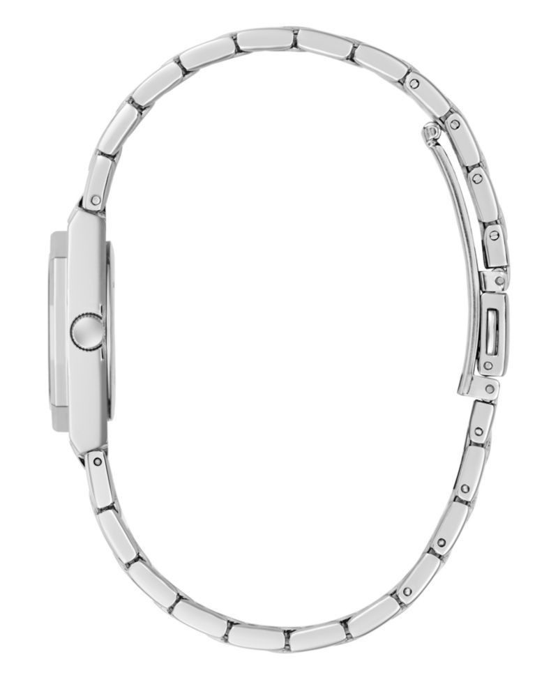 Women's Silver Tone Analog Watch, 25mm