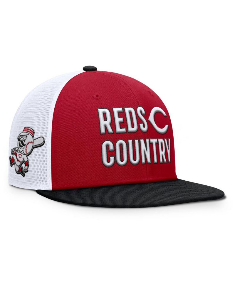 Men's Red Cincinnati Reds Pro Trucker Snapback Hat