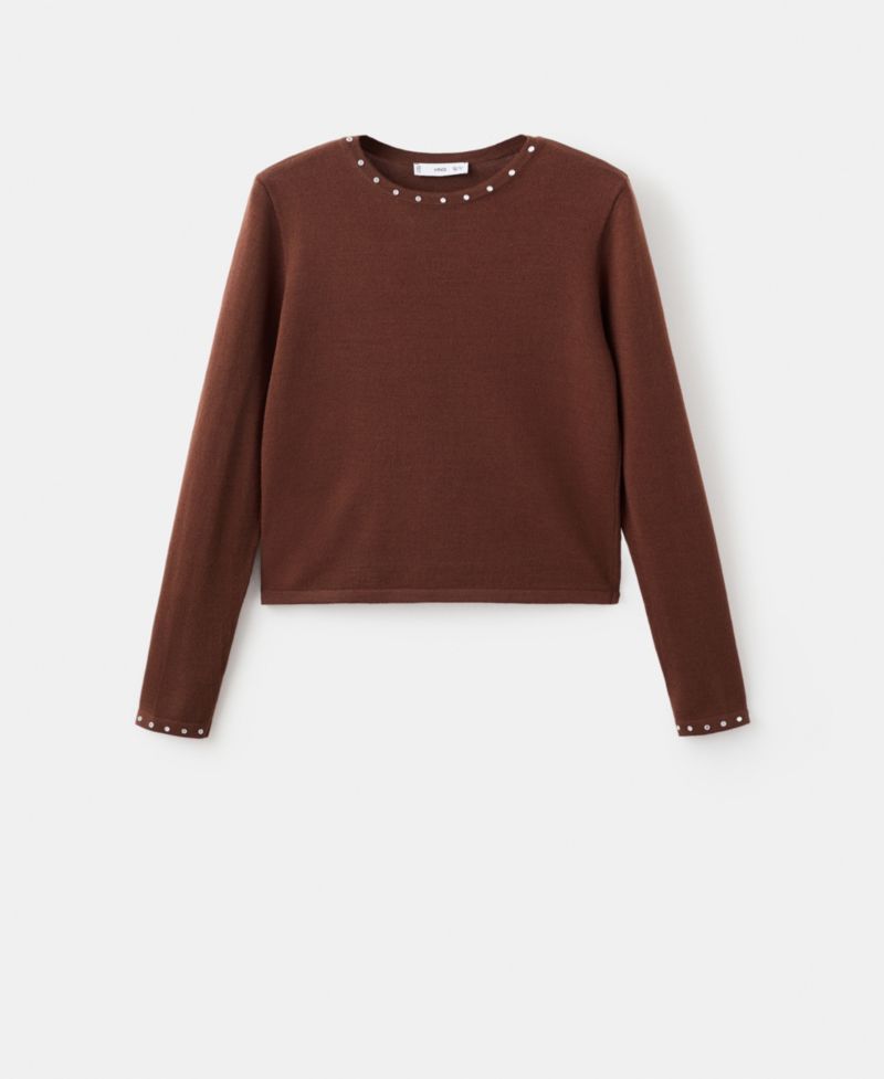 Women's Studded Knitted Sweater