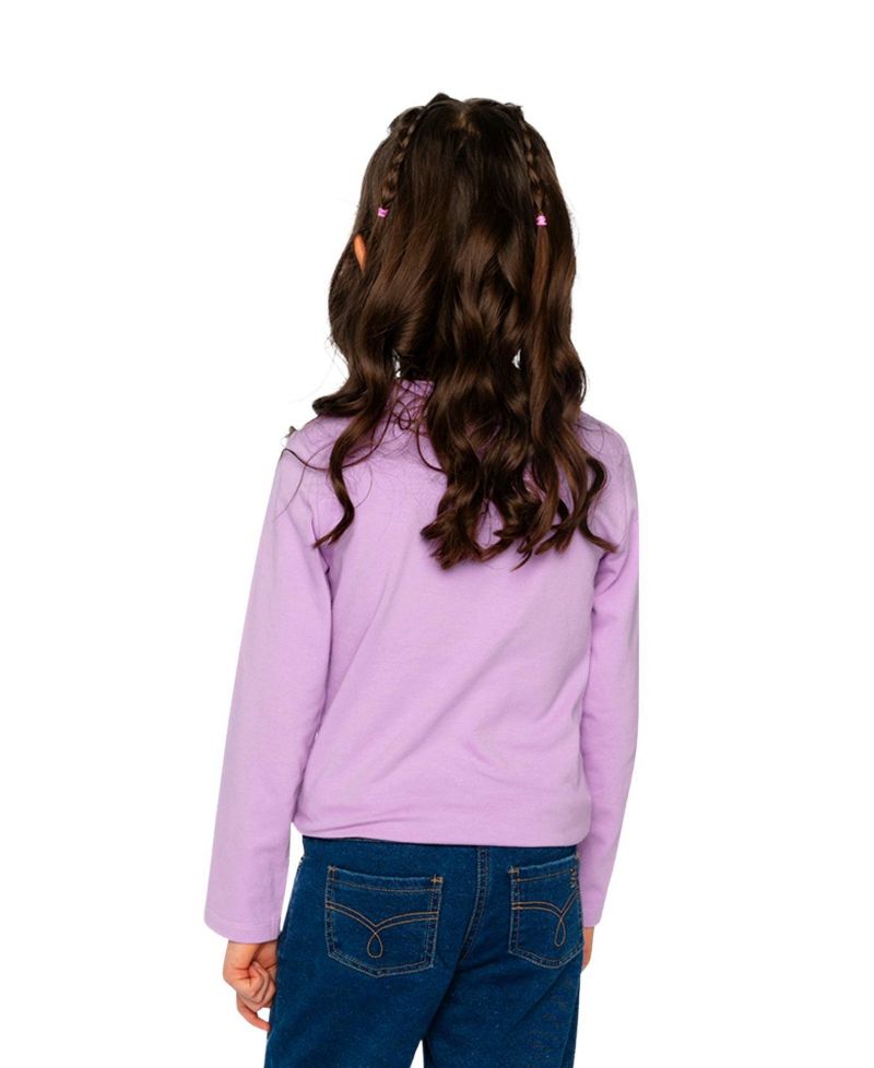 Little and Big Girl Organic Cotton Jersey T-Shirt