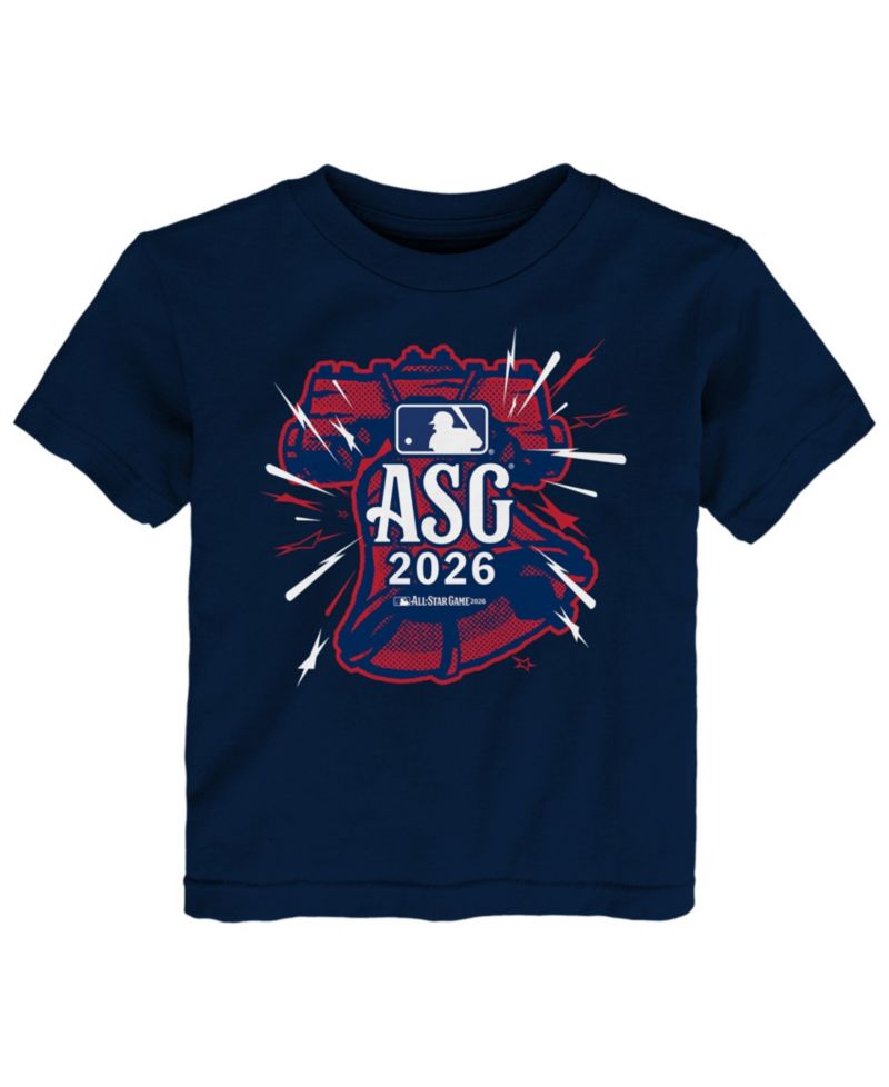 Baby Boys and Girls Navy 2026 MLB All-Star Game Loud Liberty T-Shirt