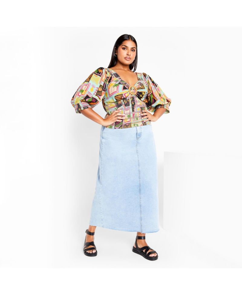 Plus Size Flora Top