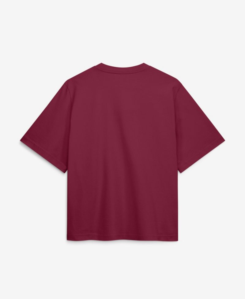 Women's Garnet Florida State Seminoles Arch Logo Boxy T-Shirt
