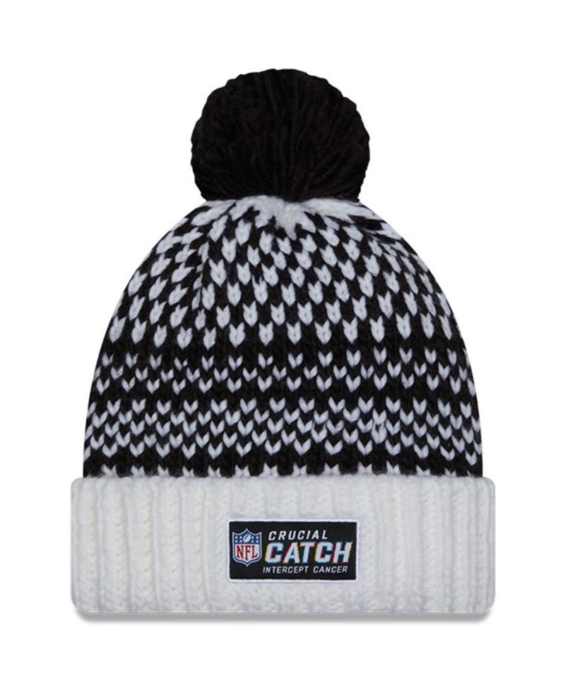 Women's Tampa Bay Buccaneers 2023 NFL Crucial Catch Cuffed Pom Knit Hat
