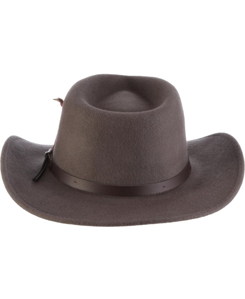 Men's Crushable Felt Outback Hat