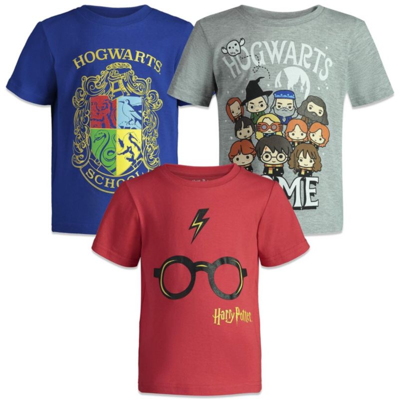 Boy's 3 Pack Pullover T-Shirts